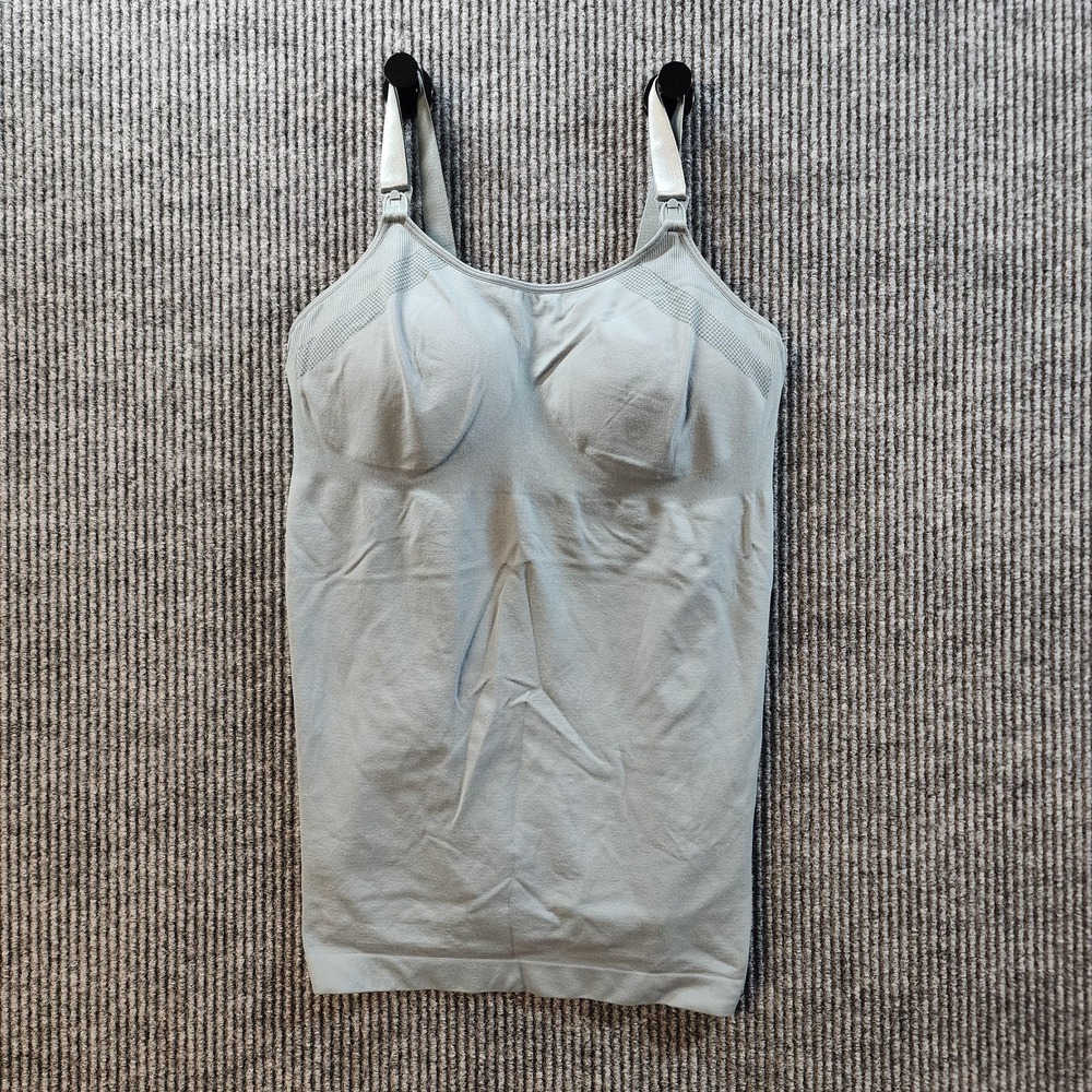 Cacique Nursing Cami‎ Womens 14/16 Gray Shaping Adjustable Strap Maternity